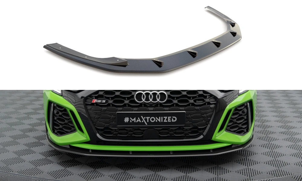 Carbon Fiber Front Splitter Audi RS3 Sedan / Sportback 8Y