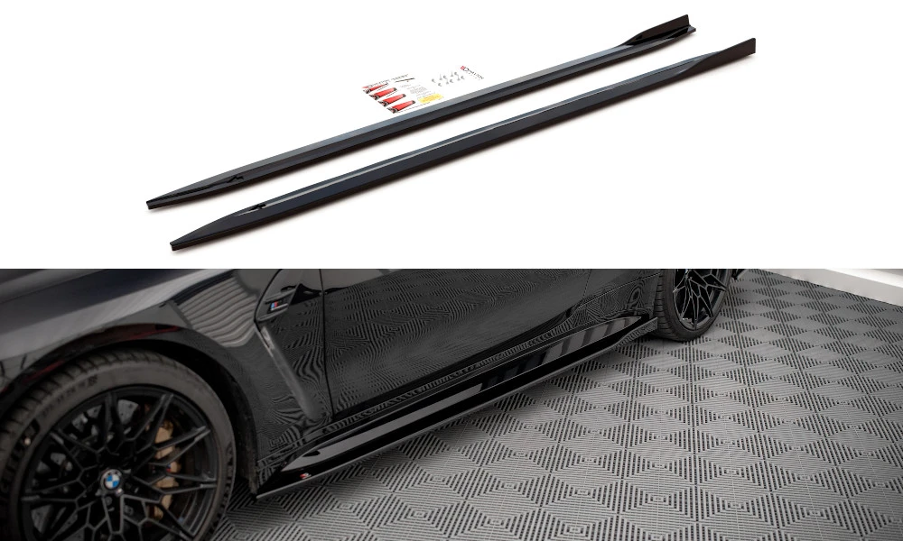 Side Skirts Diffusers V.1 BMW M4 G82