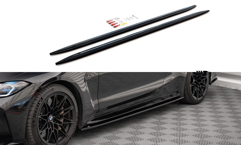 Side Skirts Diffusers V.2 BMW M4 G82